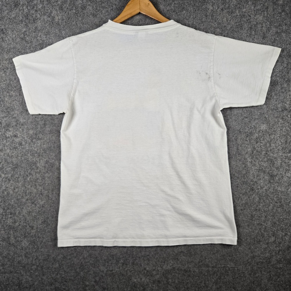 Vintage Mr New Dad T Shirt Mens Large White Jim Benton Cartoon 1992 Chnages 90s - Picture 10 of 16